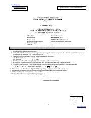 Konon otak orang indonesia sangat digemari dan jadi rebutan. Soal Bindo Pdf Sinau Thewe Com Dokumen Negara Sangat Rahasia Kode Soal 03 Skk Us Smk 20 Yayasan Sinau Thewe Com Smk Sinau Thewe Com Jl U2026 U2026 U2026 Email Course Hero