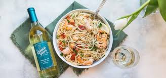 Like chemistry, cooking is a science. Shrimp Pasta With White Wine Sauce Grinder S Switch Winery