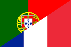Timnas portugal akan menghadapi timnas prancis di di grup f euro 2020 bakal dilangsungkan di stadion puskas arena, kamis (24/6/2021) dini hari wib. File Flag Of Portugal And France Svg Wikipedia