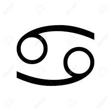 In greek mythology, hera sent a crab to fight and defeat hercules while he was fighting with hydra. Black Cancer Symbol For Banner General Design Print And Websites Illustration Vector Royalty Free Cliparts Vectors And Stock Illustration Image 138986896