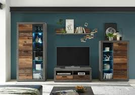 Discover (and save!) your own pins on pinterest Wohnzimmer Wohnwand Mediawand Beton Holz Optik Mit Led Mobis And More