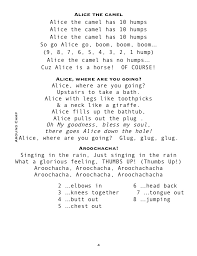 Singalong as her humps go down from 5 to 1 and then none at all in this amusing listen to this fun song about a camel with an ever reducing number of hummus, and don't forget to join in and sing along! Musica Para Acampamento Songbook Camp