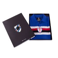 Sampdoria have won the scudetto once in their history, in 1991. U C Sampdoria 1956 57 Retro Fussball Trikot Online Kaufen Copa