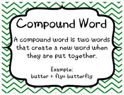 2 Compound Words Lessons Tes Teach