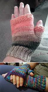Mittens for children and adults Free Knitting Pattern For Flat Knit Easy Fingerless Mitts Knitting Gloves Pattern Fingerless Gloves Knitted Pattern Fingerless Gloves Knitted