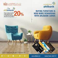 While every card we've included on this list offers a 0% intro apr, some are longer than others. Ahlibank Ø§Ù„Ø¨Ù†Ùƒ Ø§Ù„Ø£Ù‡Ù„ÙŠ On Twitter Use Your Ahlibank Debit Or Credit Card At Fahmy Furniture And Get 20 Discount For More Information Please Contact 24577177 Terms And Conditions Apply Https T Co Uqprwafj04