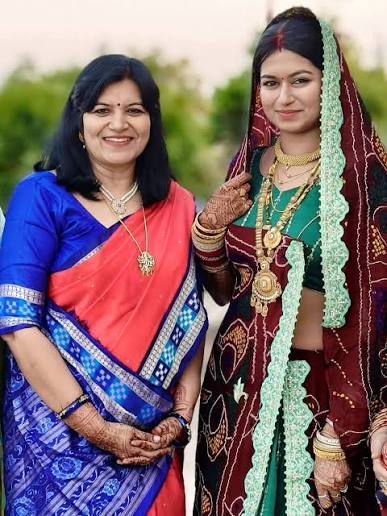 In Jhunjhunu, Rajasthan, today. To see our daughter transforming into a  Rajasthani bride - trying to know the culture and acquire the traditions of  Rajasthan- is a great sense of fulfilment for