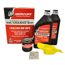 mercury marine 25 30 hp 4 stroke efi oil change kit