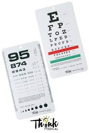 pocket eye chart ultimate rosenbaum snellen pocket size eye