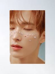 "DK Fallin' Flower SEVENTEEN" Poster for Sale by skzbeom