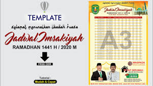 Check spelling or type a new query. Template Jadwal Imsakiyah Ramadhan 1441 H 2020 Format Coreldraw Tutoriduan Com