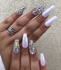 Some of the nails are dark peach, some are light pink and one nail is light orange. 50 Awesome Coffin Nails Designs You Ll Flip For In 2020