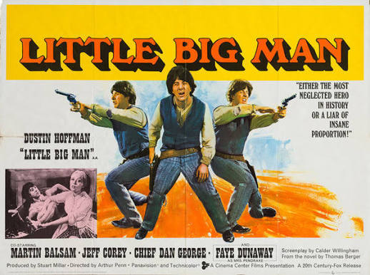 Little Big Man 1970 original vintage UK quad film movie poster - Orson &  Welles