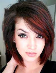 Long Bob Hairstyles For Thin Hair Chestnut Color Long Bob Frisyrer Harinspiration Och Mode