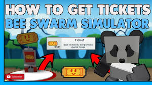 Today i will be showing you how to get tickets fast in roblox bee swarm simulator in 2020. Bee Swarm Simulator Fastest Way To Get Tickets Tips And Tricks Youtube