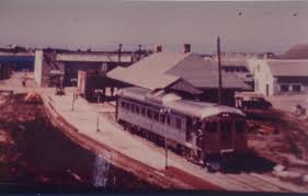 Fuzzy Budd Car I Believe And It Looks Like They Are Creating The Parking Tarmac 1960 S Woods Hole Train Region