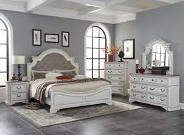 Need something for the nursery? Antique White Oak King Bedroom Set My Furniture Place