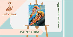 Artvana Paint & Sip Class at Bertoglios Pizza