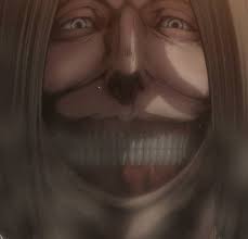 Its main distinguishing feature was its characteristic smile, in which its lips are fixed wide open, exposing its teeth and gums at all times. Ishish On Twitter Smiling Titan Is Dina Fritz