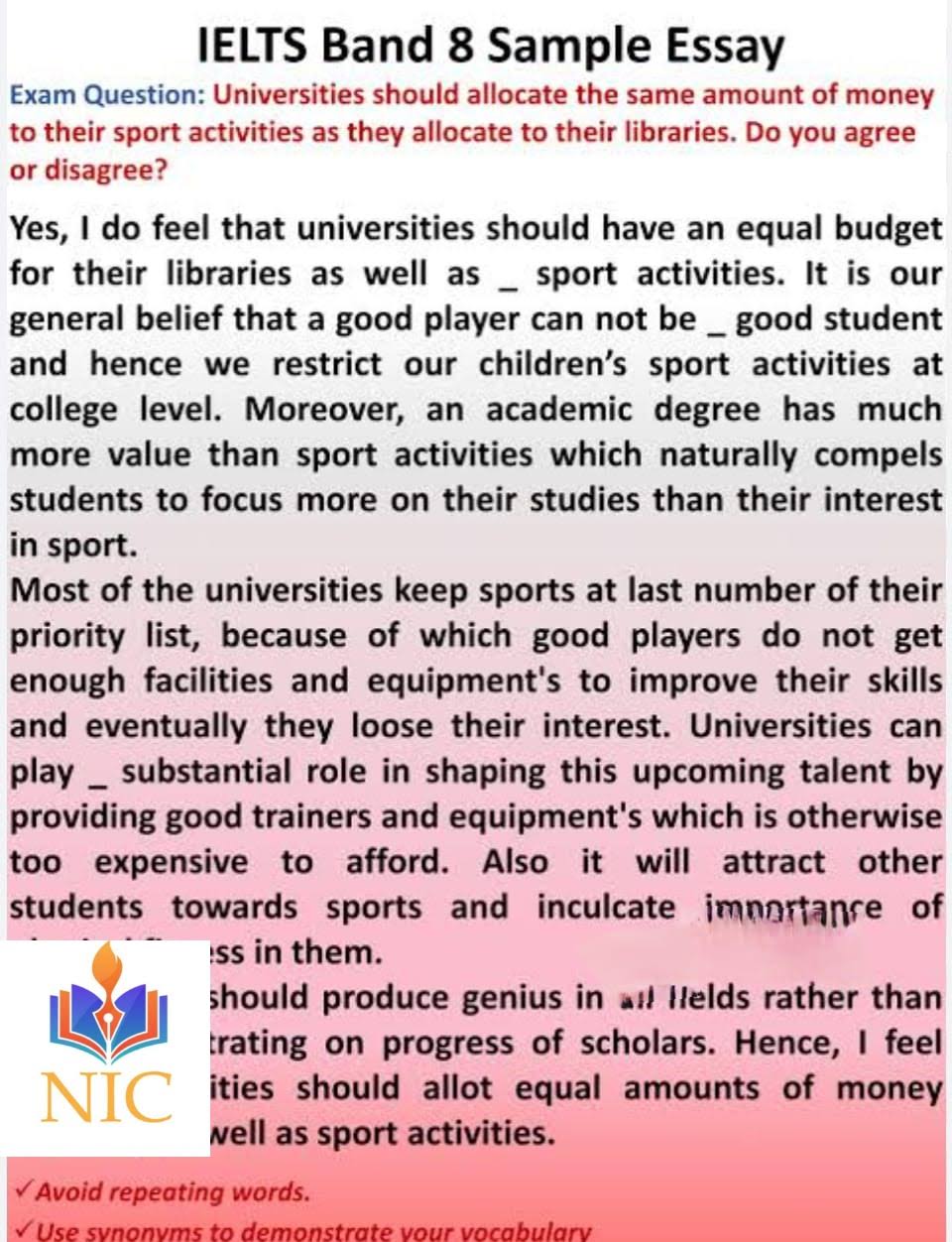 Band 8 ielts sample essays product image