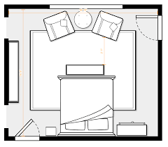 When buying a dining room table and/or planning to create a dining area , it's really important to ensure that you the get the right sized table for the space. Layout For 16 10 X 14 4 Room Includes King Sized Bed 9 X 12 Area Rug Small Room Layouts Master Bedroom Furniture Layout King Size Bed Small Room Layout
