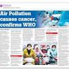 How polluted is the air today? 1