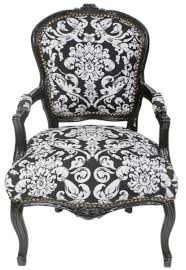 Check spelling or type a new query. Casa Padrino Chaise De Salon Baroque Avec Accoudoirs Et Motif Elegant Noir Blanc 60 X 60 X H 95 Cm Chaise De Style Antique Fait Main Mobilier De Style Baroque