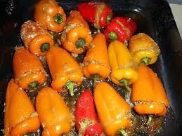 Mini Poivrons Farcis Au Thon Recette Poivrons Farcis Recette Poivron Farci Recettes De Cuisine