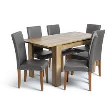 Rustic grey and white kitchen table&chairs cheapoair booking. Grey Dining Table And Chair Sets Argos
