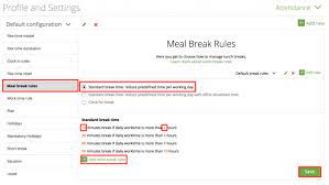 Check spelling or type a new query. Attendance Meal Break Rules Zistemo Knowledge Base