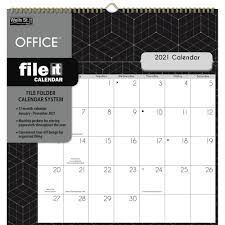 Office File It Pocket Wall Calendar Calendars Com