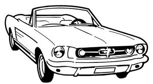 Mustang Lowrider Coloring Pages Car Printable Coloring Pages Mustang Drawing Mustang Convertible Cars Coloring Pages