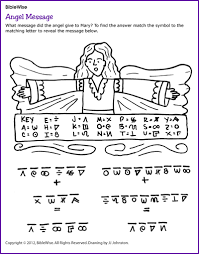 Angel Message Christmas Activity Kids Korner Biblewise Sunday School Activities Christmas Childrens Activities Bible Activities For Kids