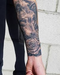 More images for wolf arm sleeve tattoo ideas » Half Sleeve Wolf Tattoo Forearm Sleeve Novocom Top