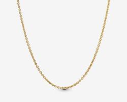 Image of Pandora Classic Cable Chain Necklace in gold