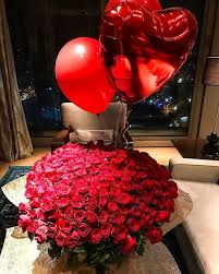 Birthday Surprise With Flower Delivery Singapore Flower Delivery Singapore Diy Valentine S Day Decorations Valentine S Day Diy Valentines Day Decorations