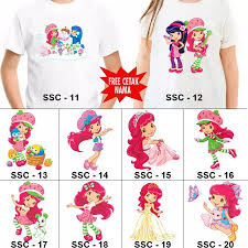 Ini dia buah yang begitu populer dari kategori jenis buah berry yang lain. Kaos Strawberry Shortcake Anak Dewasa Custom Couple Free Nama Shopee Indonesia