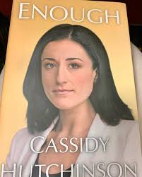 Excited to attend another fabulous in-person author event at Hudson Library  & Historical Society An evening with White House Special Assistant CASSIDY  HUTCHINSON, Author of “ ENOUGH”