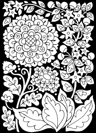 Discover all our printable coloring pages for adults, to print or download for free ! Dark Background Coloring Pages For Adults