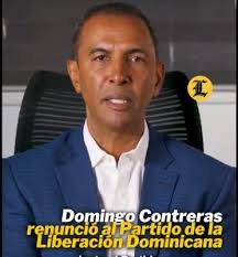 Se fue Domingo Contreras del PLD.