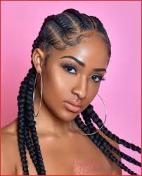 African american females 80% hairstyle selection is depend on south african and nigerian black female hairstyling traditional styling pattern. Black Hair French Braid Designs