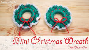 Check spelling or type a new query. Christmas Series Ep 5 Crochet Wreath Tree Decoration Youtube