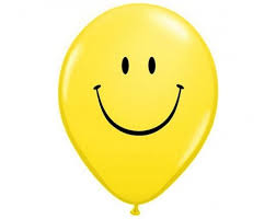 Balon uśmiech gumowy na hel latający