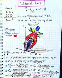 Yuri Kovalenok On Instagram Centripetal Force What Will Be The Maximum Speed Of The Rider If He Will Go On In 2020 Centripetal Force Physics And Mathematics Physics