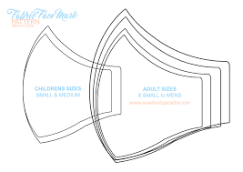 Measure out a piece of fabric 17 x 18.5 and cut out using sewing scissors. How To Sew A Reusable Fabric Face Mask Beginner Sewing Fashion Diy Now Thats Peachy