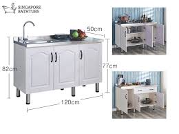 More and more decor trends form the past come back to our kitchens to make them edgy and unusual: Freestanding Sink Singapore Standalone Luxurious