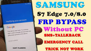 Reset your phone if you've forgotten your google account details. Samsung S7 Edge Frp Bypass Android 7 0 8 0 Sin Pc Truco 2020 Gsmneo