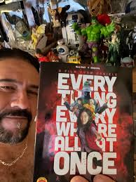 An American film, but something of interest.] "Chinese Speaking Vampires"  (2021) Desperate to land a role in a Chinese movie, an American actor (Davy  Williams, who also wrote the script) enrolls in