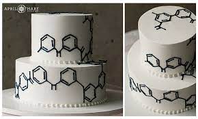 Colorado Wedding Photos At Denver Museum Of Nature And Science April O Hare Photography Chemistry Cake Science Wedding Science Cake
