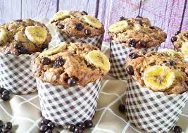 Muffin kelapa pisang buah ini sangat cocok untuk sarapan pagi, makan siang, atau hanya camilan sore. Resepi Muffin Pisang Coklat Gebu Gebas Bidadari My